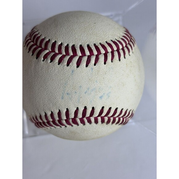 Albert Pujols Signed Autograph Baseball & Cardinals Winter Warm Up Ticket Photo - Picture 2 of 8